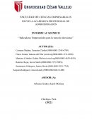 Indicadores empresariales para la toma de decisiones