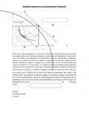 Equilibrio General en una Economía de Producción