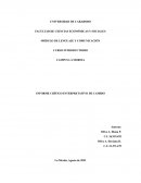 INFORME CRÍTICO-INTERPRETATIVO DE CAMBIO