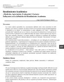 RENDIMIENTO ACADEMICO MEDICION