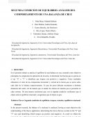 SEGUNDA CONDICION DE EQUILIBRIO: ANÁLISIS DEL COMPORTAMIENTO DE UNA BALANZA DE CRUZ