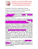 APLICACIONES DEL CAMPO ELECTRICO EN LA AGROINDUSTRIA