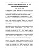 Los recursos de las redes sociales