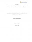Documento sobre problemáticas y soluciones de una rama del poder público