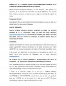 Demanda regimen de visitar derecho de familia