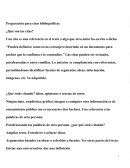 Preparación para citas bibliográficas