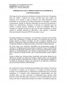 IMPORTANCIA DE LA HIDRATACIÓN EN EL DEPORTE O ACTIVIDAD FÍSICA