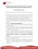 PRIORIDADES Y METAS EN LA ZONA ESCOLAR NÚM. 42 DE EDUCACIÓN PRIMARIA