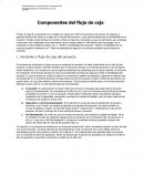 Componentes del flujo de caja