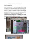 Reporte decembrino durante la pandemia