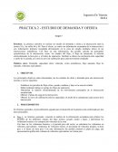 PRÁCTICA 2 - ESTUDIO DE DEMANDA Y OFERTA