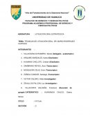 TÉCNICAS DE LITIGACIÓN ORAL. DR. MARIO RODRÍGUEZ HURTADO