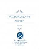 ANALISIS PELICULA THE FOUNDER