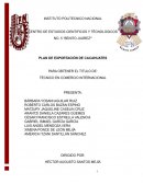 Plan de exportacion de cacahuates