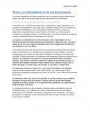 Los trabajadores en la era del progreso