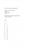 GLOSARIO INGLÉS. PROFESSIONAL SCHOOL OF PSYCHOLOGY