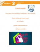 Proyecto Integrador *Una visión más completa de la realidad o de la sociedad*