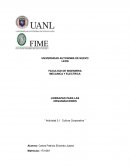 LIDERAZGO PARA LAS ORGANIZACIONES . “ Actividad 3.1 Cultura Corporativa ”