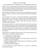 27 de septiembre de 1821, consumacion de la Independencia de Mexico