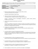 DISEÑO Y EVALUACIÓN CURRICULAR I