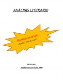 Analísis literario Montado en la bala