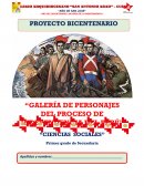 GALERIA DE PERSONAJES DEL PROCESO DE LA INDEPENDENCIA DEL PERÚ