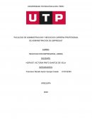 FACULTAD DE ADMINISTRACION Y NEGOCIOS CARRERA PROFESIONAL DE ADMINISTRACION DE EMPRESAS