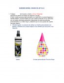 BUSINESS MODEL CANVAS DE JEF S.A.C