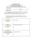 TALLER APLICACIÓN DE ESTRATEGIAS DE COMPRENSIÓN LECTORA