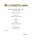 Comportamiento característico del diodo