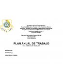 PLAN ANUAL DE TRABAJO CICLO ESCOLAR 2022-2023