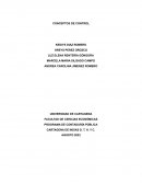 CONCEPTOS DE CONTROL