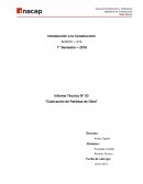 Cubicación de partidas de obra