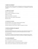 Resumen, la empresa y su entorno