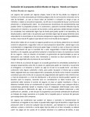 Análisis Mundo sin Seguros - Mundo con Seguros