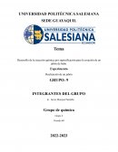 Desarrollo de la reacción química por saponificación para la creación de un jabón de baño