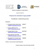 Propuesta de contenedor de agua potable