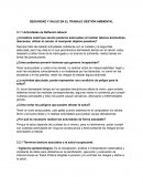 SEGURIDAD Y SALUD EN EL TRABAJO GESTIÓN AMBIENTAL