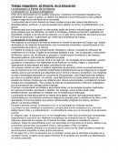 Trabajo integratorio de Historia de la Educación La educación a través de la historia