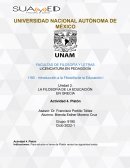 LA FILOSOFÍA DE LA EDUCACIÓN EN GRECIA