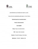 Tipos de mantenimiento Merco Supermercado