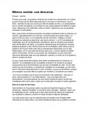 México racista: una denuncia