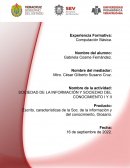 Sociedad de la información y Sociedad del conocimiento