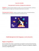 Guía de estudio para Redacción y comprensión indirecta