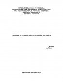 Programa para la prevencion del COVID