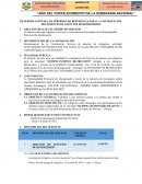DETERMINACIÓN DE LOS TÉRMINOS DE REFERENCIA PARA LA CONTRATACION DEL SERVICIO DE ATENCION DE REFRIGERIOS