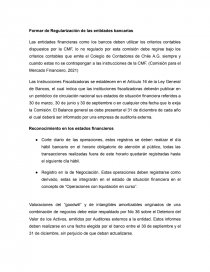 Tratamientos Contables en Entidades Bancarias. Página 5