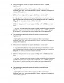 ¿Qué características poseen los equipos de trabajo en nuestra realidad organizacional?