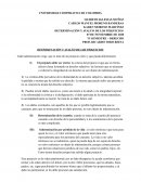 DETERMINACIÓN Y AVALÚO DE LOS PERJUICIOS