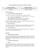 APUNTES GENERALES DE DERECHO INTERNACIONAL